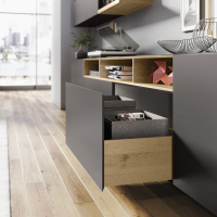 Направляючі Actro 5D з демпфером Silent System, L-700 мм, EB=21 ДСП до 16 мм, 70 кг, з фіксаторами (17610) Hettich