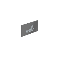 Заглушка ArciTech антрацит з логотипом (9123005)