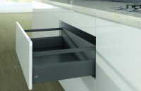 Ящик ArciTech NL500 H218/126 с 1 релингом, с Silent System, антрацит (15300)