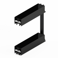 Карго LARIO 200 2-уровневый, в ширину корпус 200 мм, антрацит (9381021) Hettich