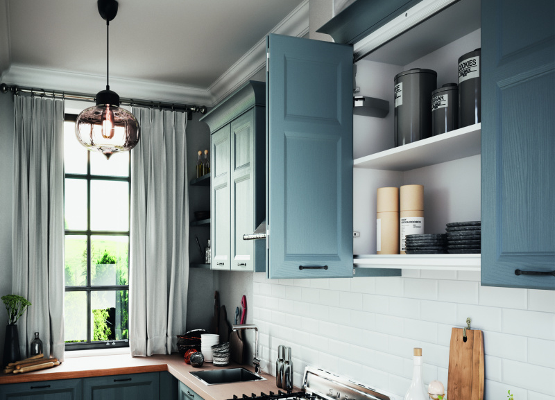 Комплект фурнитуры WingLine L, 12 кг, с функцией самозакрывания