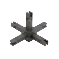 З'єднувальний елемент Cadro, 5-и сторонній, 3D, чорний матовий (9298837) Hettich