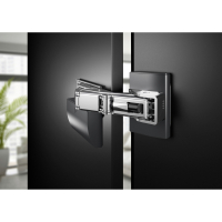 Вспомогательный петля Evisys с функцией плавного закрывания, для корпусов встроенных холодильников, угол 115° (9343483) Hettich