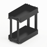 Карго LARIO 200 2-уровневый, в ширину корпус 300 мм, антрацит (9381028) Hettich