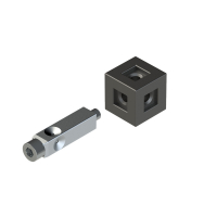 Сполучний вузол Universal, Cadro, чорний матовий (9303954) Hettich