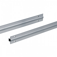 Комплект стяжек-выпрямителей для тонких дверей, толщина 10-12 мм, алюминий (9280180)