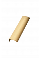 Ручка EDGE Straight, м/о 160мм, L200 мм, латунь браш