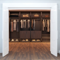 Комплект Wardrobe WingLine 230 для левой и правой двери, 4 створки, в белом цвете