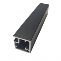 Профиль рамочный Е-1 L=5,5 м, черный матовый, Elite