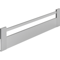 Передня панель для внутрішньої шухляди ArciTech, 186 x 450 мм, срібло (9122851)