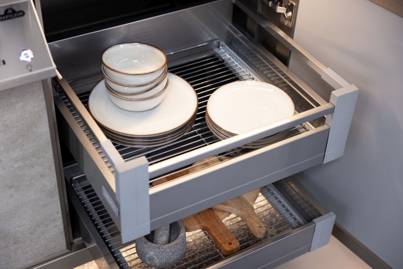 Решетки CargoPlus для уличных кухонь из InnoTech Atira