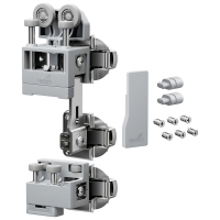 Комплект фурнитуры WingLine L v2.0 для правой двери, 25 кг, без пружины, с нижним элементом, серый (9339348)