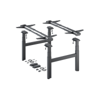 Комплект стола Steelforce Pro 670 SLS Bench, с электрорегулировкой высоты, черный (9311398) Hettich