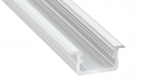 Профіль д/стрічки LED врізний (L=4150 мм), білий