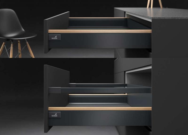 Специальное предложение на ящики Hettich Atira!