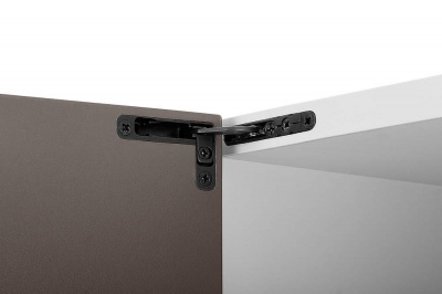 Комплект петель FGV Libera Push 105° обратная пружина, черная, верхняя/нижняя