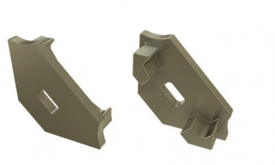 Заглушка для LED углового, черный