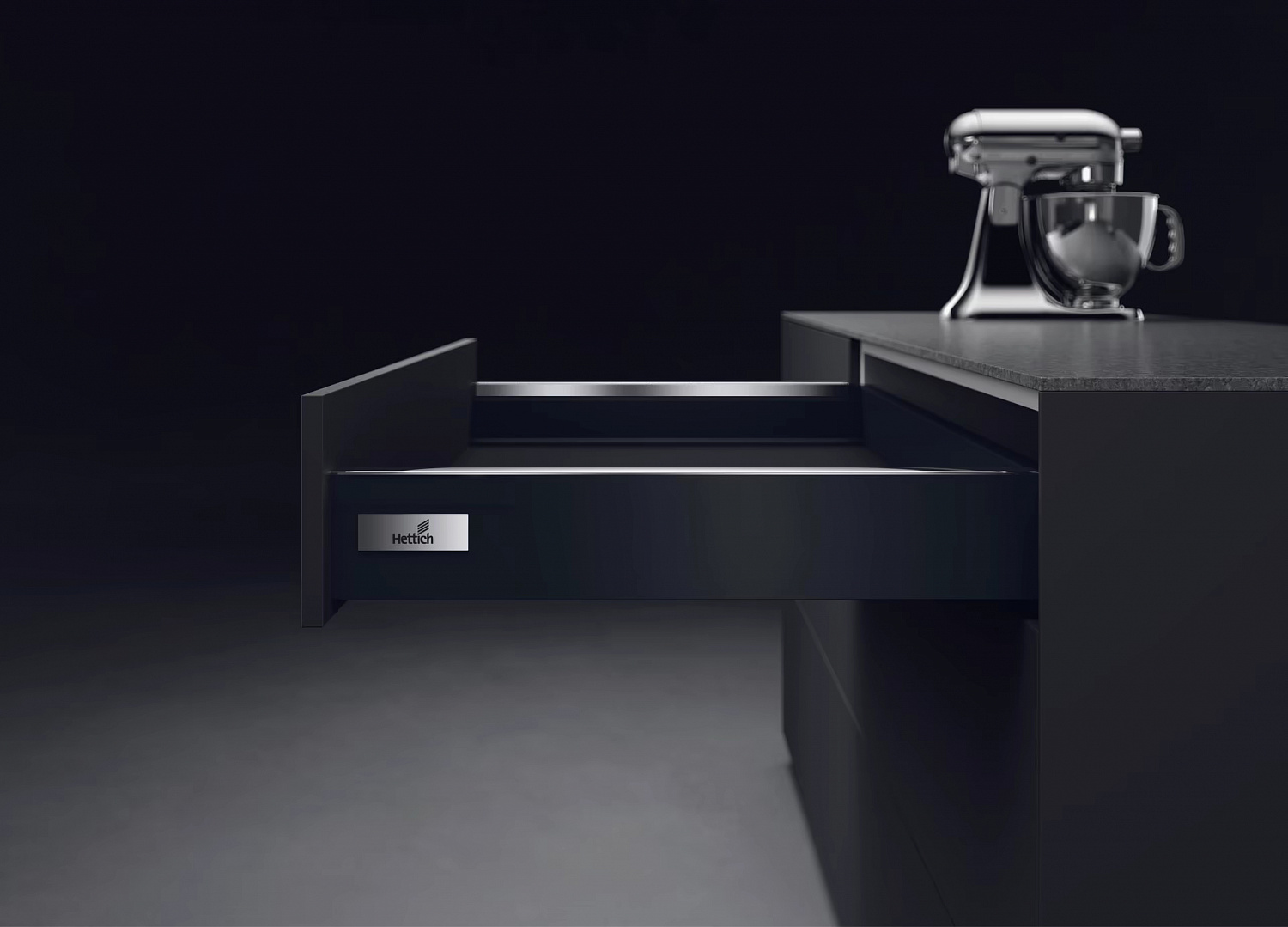 Система висувних шухляд Atira