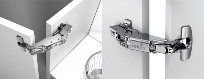 Петля без доводчика Sensys 8657, накладная откр. 165° (9099600)