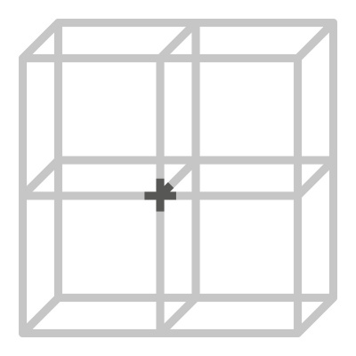 З'єднувальний елемент Cadro, 5-и сторонній, 3D, чорний матовий (9298837) Hettich