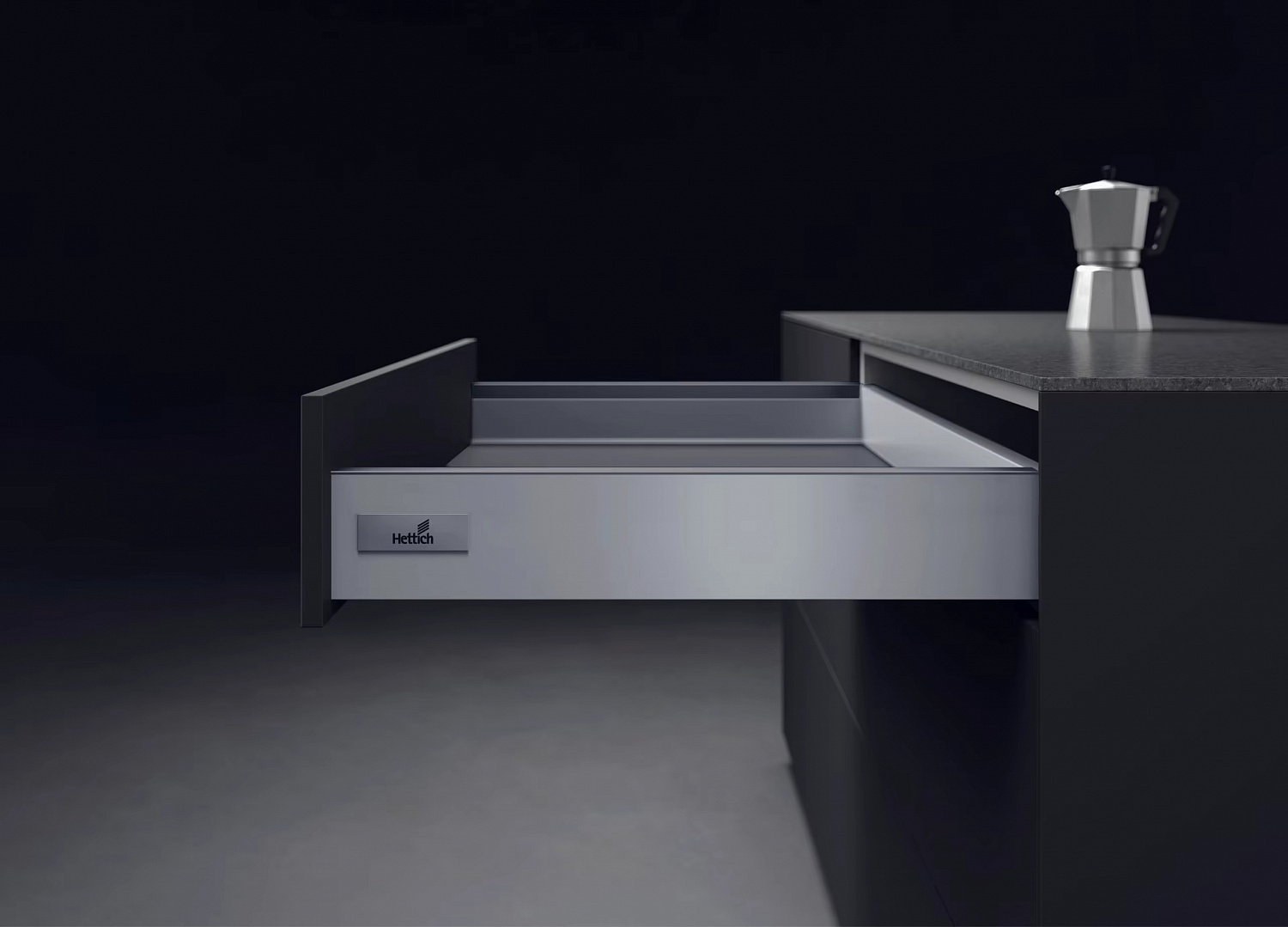 Система висувних шухляд Atira