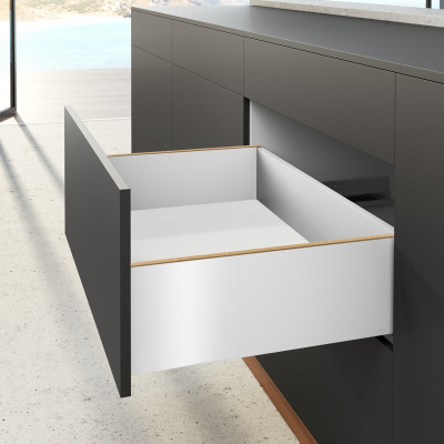 Комплект шухляди AvanTech YOU, висота 187 мм, NL 350 мм, Quadro YOU Silent System, білий (15127) Hettich