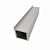 Профиль рамочный Е-6 L=5,5 м, для фасадов со скрытыми петлями, алюминий, Elite