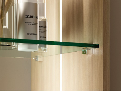 Полкодержатель Kristal д/стекла 5-6мм хром (16113010KB)