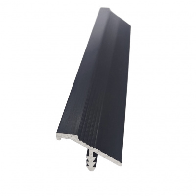 Врізний профіль TP-2, 18 мм, L=5 м, чорна фактура, Elite