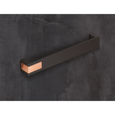 Ручка Intra 192 мм, L204 мм, чорний матовий/мідь (9264088)