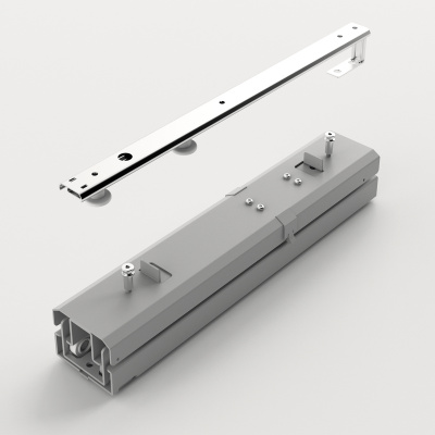 Механізм висування Olona з системою Silent System, срібний (9380988) Hettich