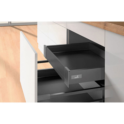 Алюмінієва передня панель Atira, антрацит (9194766) Hettich