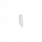 Кріплення задньої стінки ArciTech h=126 мм, біле, ліве (9121838)