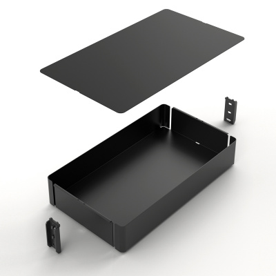 Полиця Olona 200, ширина 300 мм, антрацит (9381002) Hettich