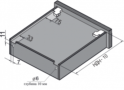 Напр.прихов.монт п/в L-450 (16-19мм) SYNCHRO-3D з дотяг.+кр