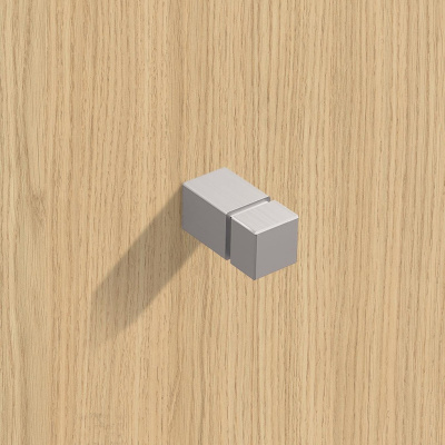 Ручка Arnum, 10х10 мм, Н25 мм, нержавеющая сталь (9208071)