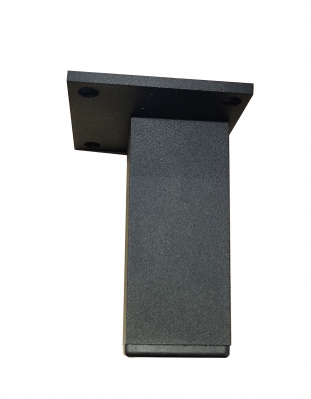 Ножка алюминиевая Н=100, чорная матовая