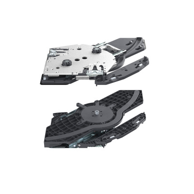 FurnSpin M с системой Push to open Silent сверху, 100 кг, монтажное положение слева (9349289) Hettich