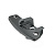 Чашка петли Selekta, TX 32, 52 x 9 мм, под винт, черная (9072543) Hettich
