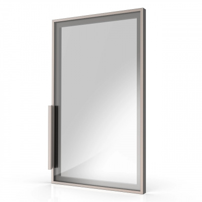 Профиль рамочный Е-10R с ручкой H200 мм (М04) L=3,0 м, алюминий, Elite