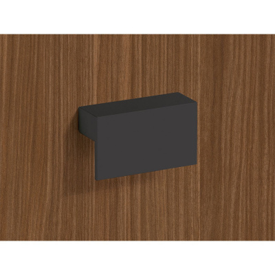 Ручка Trani 128 мм, L148 мм, чорний матовий (9265972)