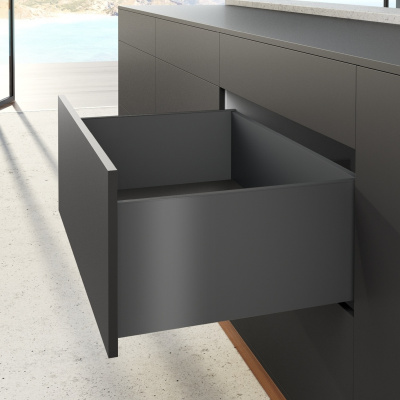 Комплект шухляди AvanTech YOU, висота 251 мм, NL 450 мм, Actro YOU Silent System, антрацит (17524) Hettich