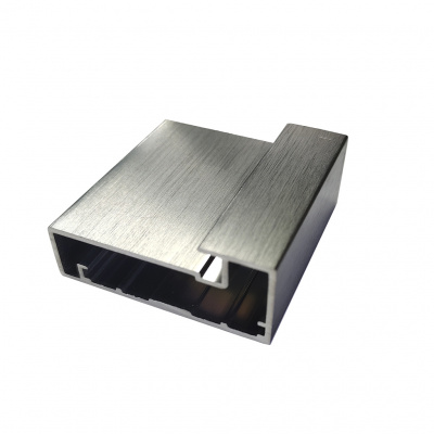 Профиль рамочный Е-4 L=5,5 м, графит фактура, Elite