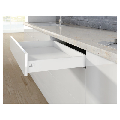 Комплект ящика ArciTech H=94мм L=450мм, боковина 94 мм, с доводчиком, белый (17374) Hettich