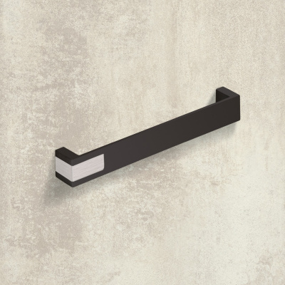 Ручка Intra 192 мм, L204 мм, чорний матовий/нержавіюча сталь (9207481)