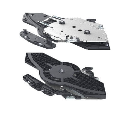 FurnSpin XL с системой Push to open Silent сверху, 120 кг, монтажное положение справа (9349306) Hettich