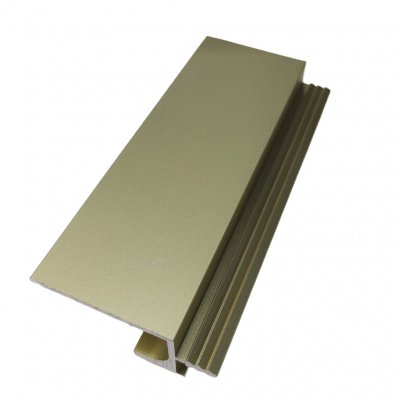 Врезной профиль-ручка PR-8, 18 мм, L=5 м, золото матовое, Elite