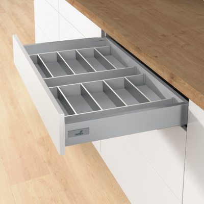 Організація лоток OrgaTray 630 для AvanTech YOU / ArciTech, NL550, сталь, срібло (9278317) Hettich