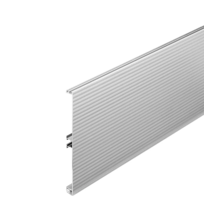 Цоколь алюм. крупнорифл. H=150 L=4100