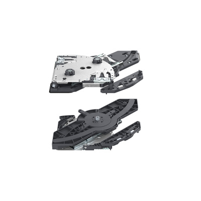 FurnSpin S с системой Push to open Silent сверху, 80 кг, монтажное положение слева (9349283) Hettich